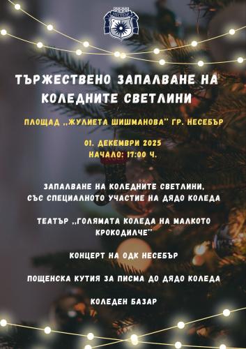 ТОРЖЕСТВЕННОЕ ЗАЖИГАНИЕ РОЖДЕСТВЕНСКИХ ОГНЕЙ